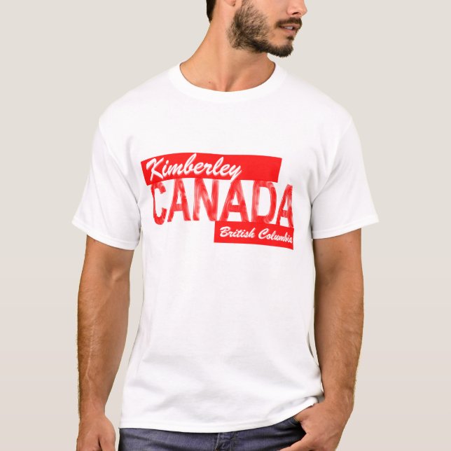 Kimberley Kanada T-tröja Tee (Framsida)