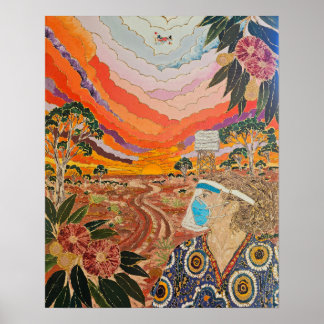 Kimberley Sjuksköterska - australiska outback Poster