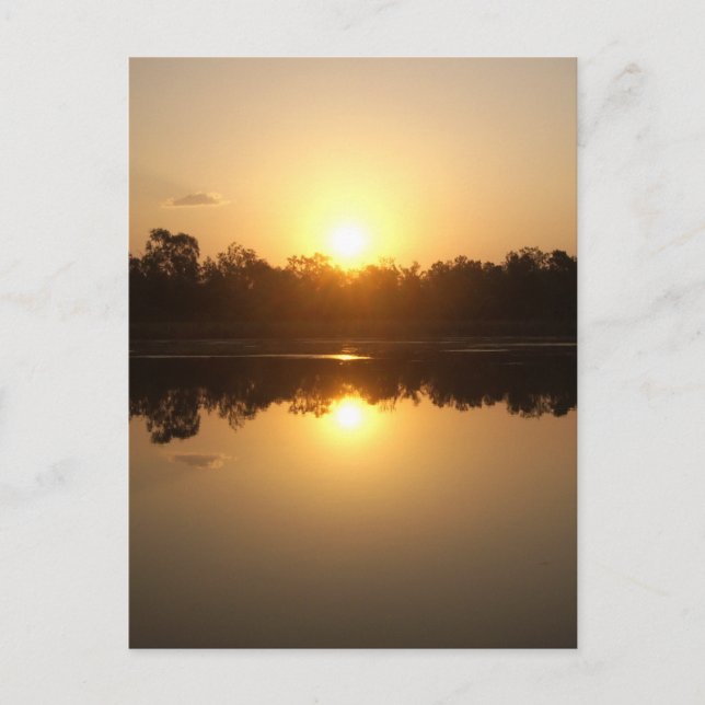 Kimberley Sunset Postcard Vykort (Framsida)