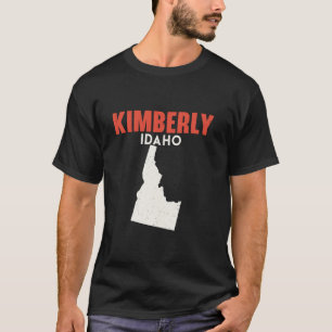 Kimberly Idaho USA State America Travel Idahoan T Shirt