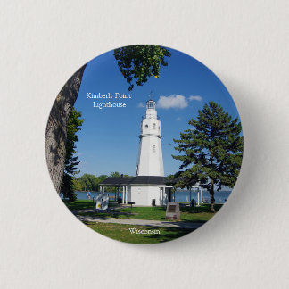 Kimberly Point Lighthouse button Knapp