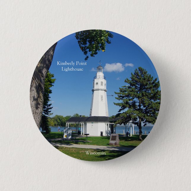 Kimberly Point Lighthouse-knapp Knapp (Framsida)