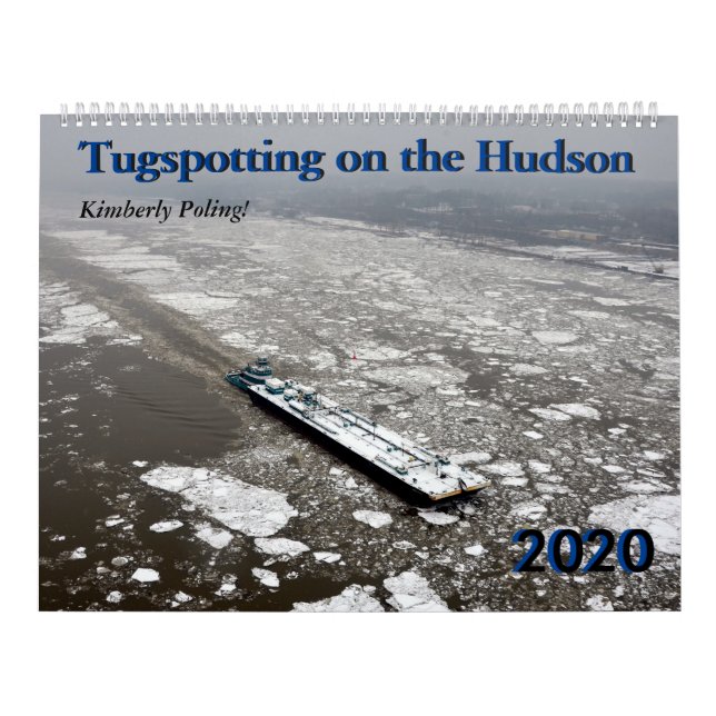 Kimberly Poling Tugspotting på Hudson 2020 Kalender (Omslag)