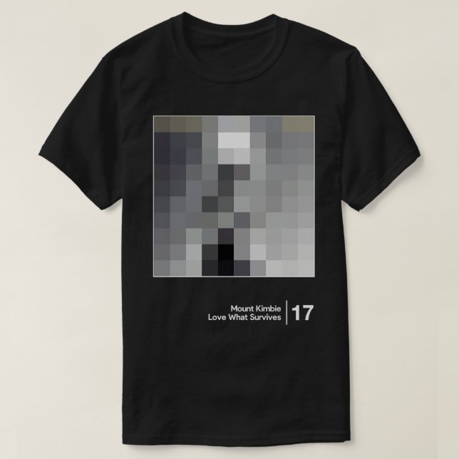 Kimbie Minimal Stil Graphic Artwork 1 T Shirt (Design framsida)