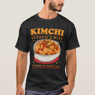 Kimchi är som Kimchi koreansk mat pojke T Shirt