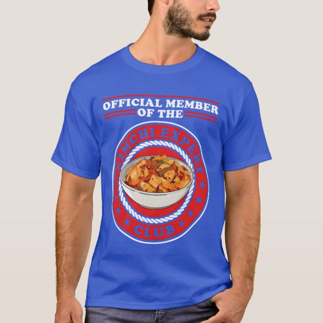 Kimchi Expert Kimchi Koreansk Mat vänner T Shirt (Framsida)