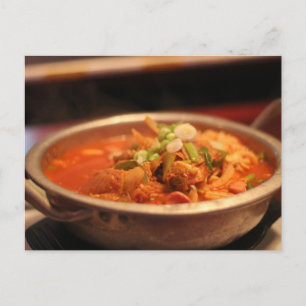 Kimchi Jjigae (Soppa) Vykort
