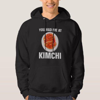 Kimchi Koreansk Mat Du Fick Mig Vid Kimchi Hoodie