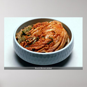 Kimchi (koreanska pickles) poster