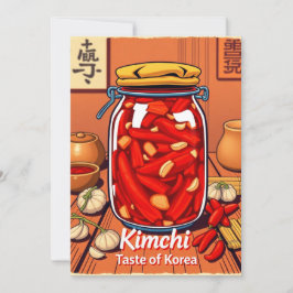 Kimchi - Koreas smak Inbjudningar