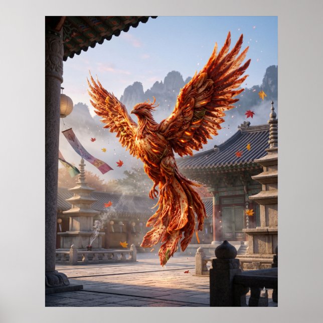 Kimchi Phoenix Rising Poster (Framsidan)