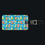 Kimchi Spicy Roligt Fermentation Watercolor Bagagebricka<br><div class="desc">Kolla in den här coolan, färsk och roligt jäsning av mönster. Kimchi-ingredienserna flyger runt på den här söta märkrn. Anpassa vända sidan med ditt namn och din text. Handmålad i vattenfärg av mig för dig! Och kolla min butik för mer produkter och design! Och kom naturligtvis i kontakt om du...</div>