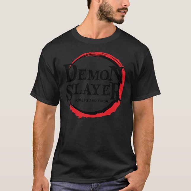 Kimetsu No Yaiba - Demon Sayer   T Shirt (Framsida)