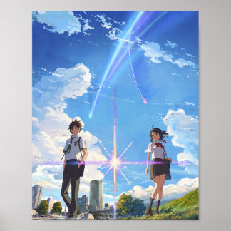 kimi no na var ditt namn fronten textless BEST RES Poster