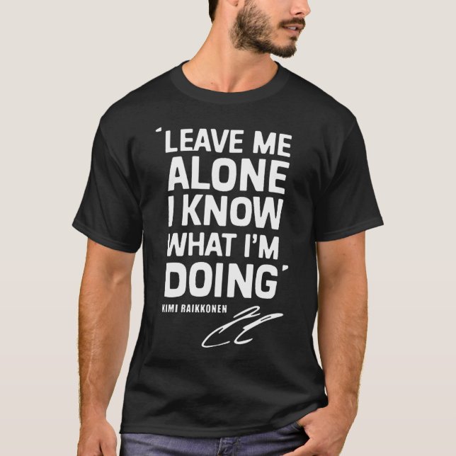 Kimi Raikkonen T Shirt (Framsida)