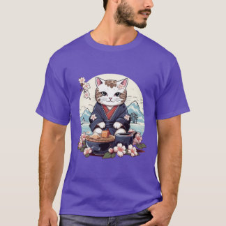 Kimono Cat 2 T Shirt