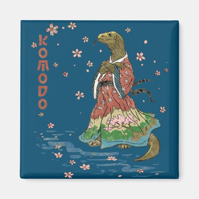 Kimono Dragon Magnet (Framsidan)