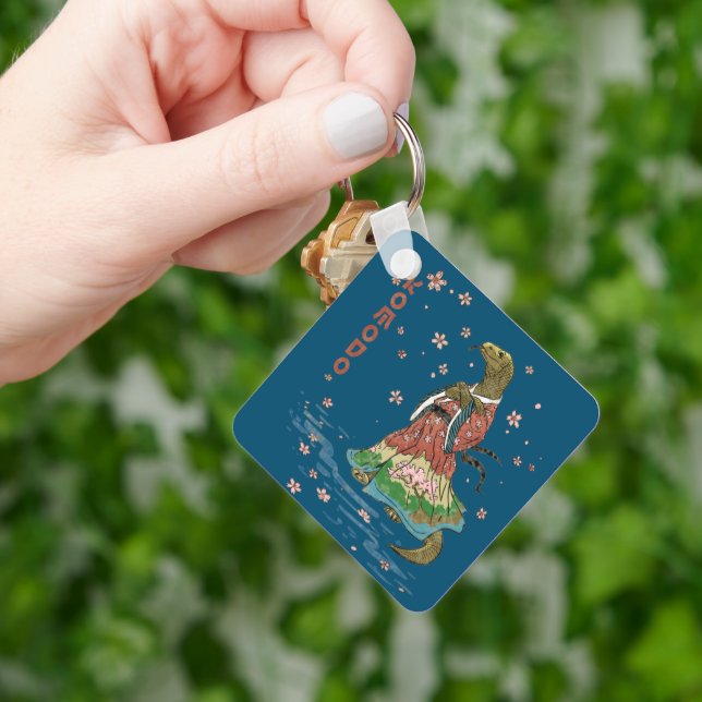 Kimono Dragon Nyckelring (Hand)