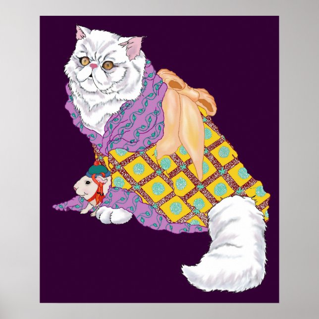 Kimono Kattunge och Emperor Chu-ii Poster (Framsidan)