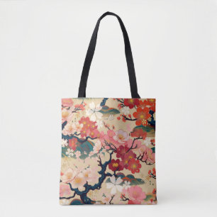 Kimono mönster inspirerade japanskt tyg tygkasse