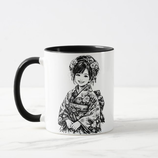 kimono mugg (Vänster)