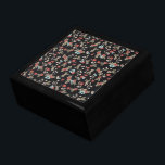 Kimono Print Wooden Gift Box Smyckeskrin<br><div class="desc">Färgadens kimono-väv inspirerade mönster av Shelby Allison.</div>