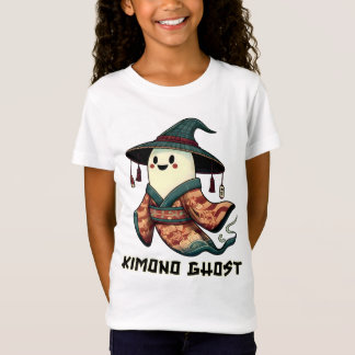 Kimono-spöket Bus eller godis - Happy halloween T Shirt