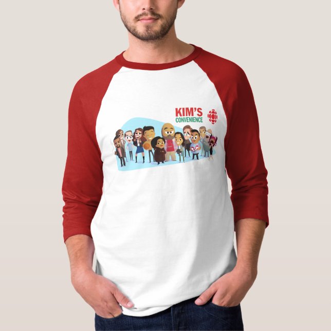 Kim's Convenience - Neil Hooson Raglan T Shirt (Framsida)