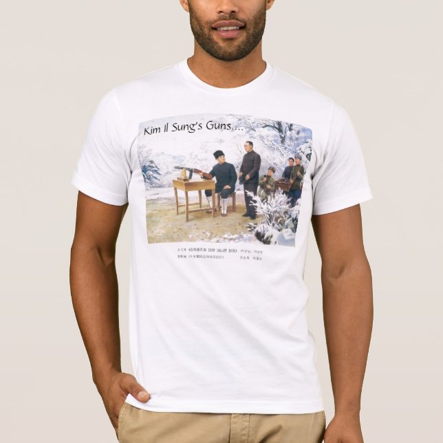 Kims Il-sung vapen…., T-shirt (Framsida)