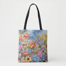Kim's Meadow Tote Tygkasse