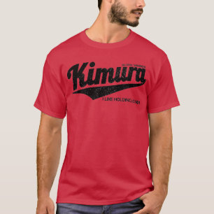 KIMURA Jag gillar Holding Händer T Shirt