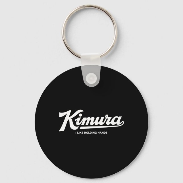 KIMURA Liksom att hålla händer BJJ Jiu-Jitsu brasi Nyckelring (Framsida)