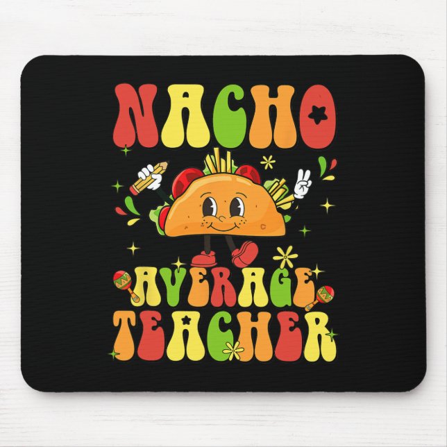 Kin för kvinnors Retro Nacho medelvärde för lärark Musmatta (Framsidan)