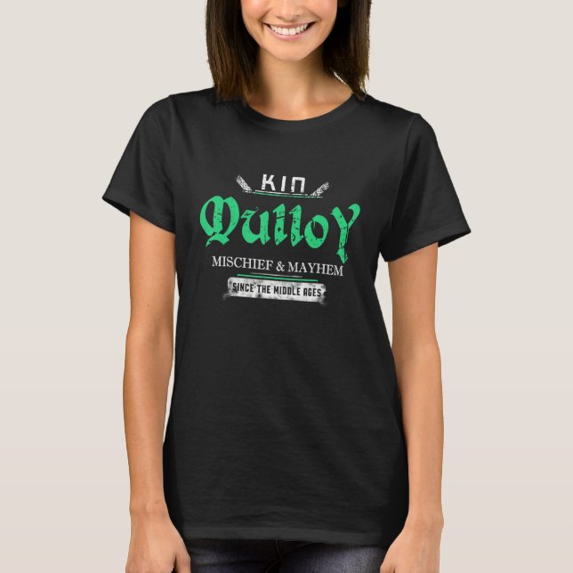 Kin Mulloy MisChief and Mayhem sedan Mitten Ag T Shirt (Framsida)