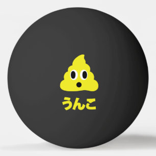 Kin No Unko 金のうんこ Guld Bajs Pingisboll