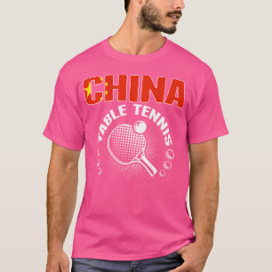 Kina Bordtennisfans Tröja Kinesisk Ping Pong L