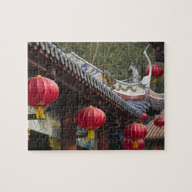 KINA, Chongqing-provinsen, Fengdu. Fengdu spökstad Pussel (Horisontell)