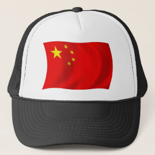 Kina Flagga Hatt Keps