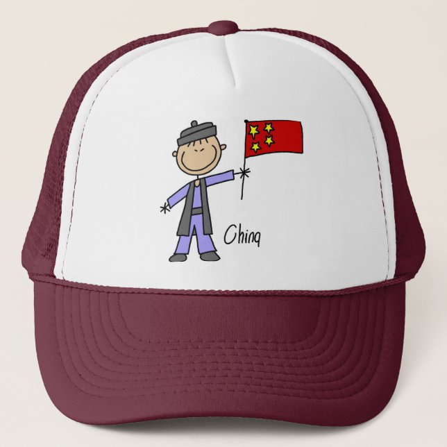 Kina Hatt Truckerkeps (Framsida)