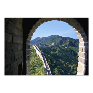 Kina, Huairou härad, Mutianyu-sektionen av Fototryck