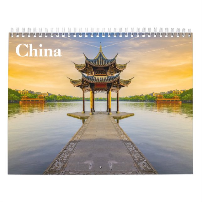 Kina Kinesiska 2027 Kalender (Omslag)