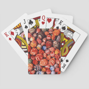 Kina, Minggravarna, Målade Glas Souvenirer Casinokort