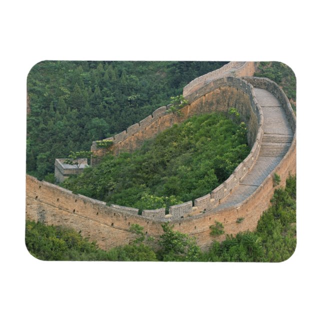 Kina mur i Jinshanling, Kina. Magnet (Horisontell)
