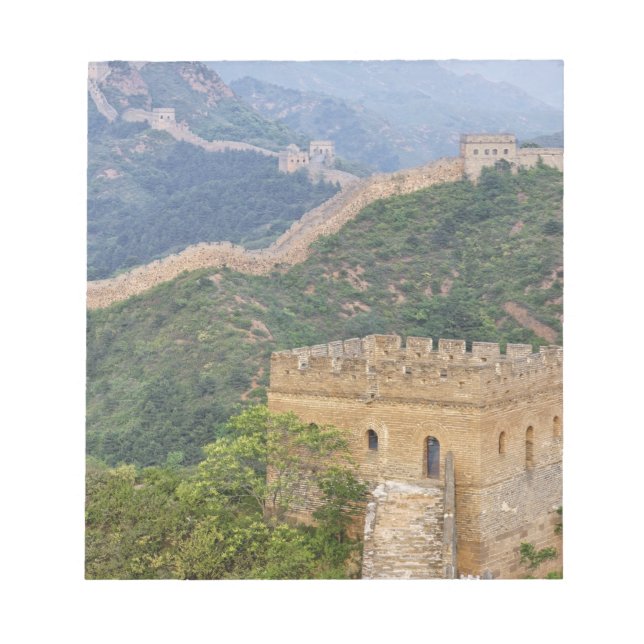 Kina mur vid Jinshanling, Kina. 2 Anteckningsblock (Framsida)