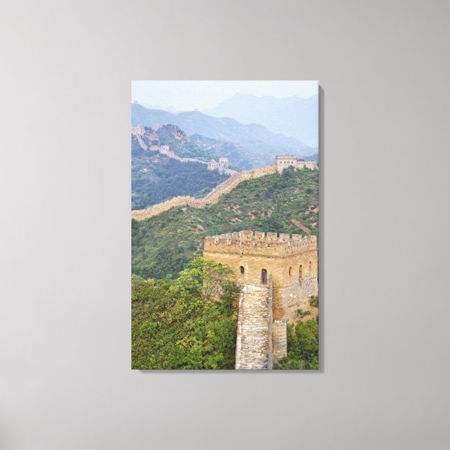 Kina mur vid Jinshanling, Kina. 2 Canvastryck (Framsida)