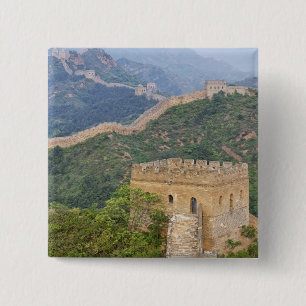 Kina mur vid Jinshanling, Kina. 2 Knapp
