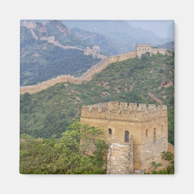 Kina mur vid Jinshanling, Kina. 2 Magnet (Framsidan)