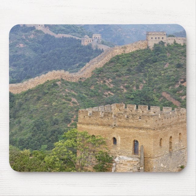 Kina mur vid Jinshanling, Kina. 2 Musmatta (Framsidan)