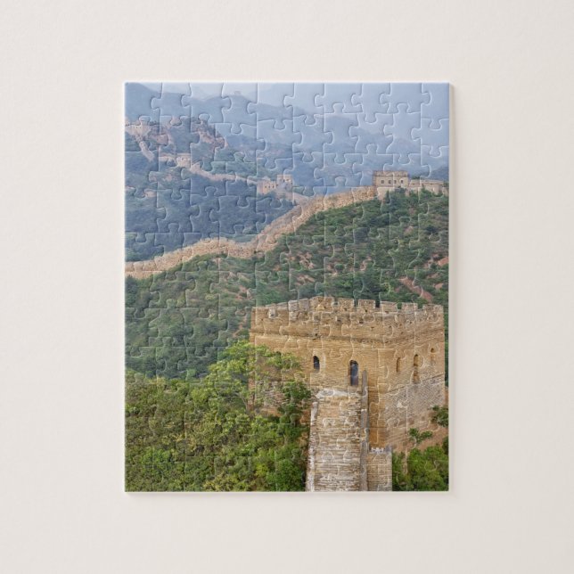 Kina mur vid Jinshanling, Kina. 2 Pussel (Vertikal)