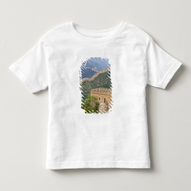 Kina mur vid Jinshanling, Kina. 2 Tee Shirt (Framsida)